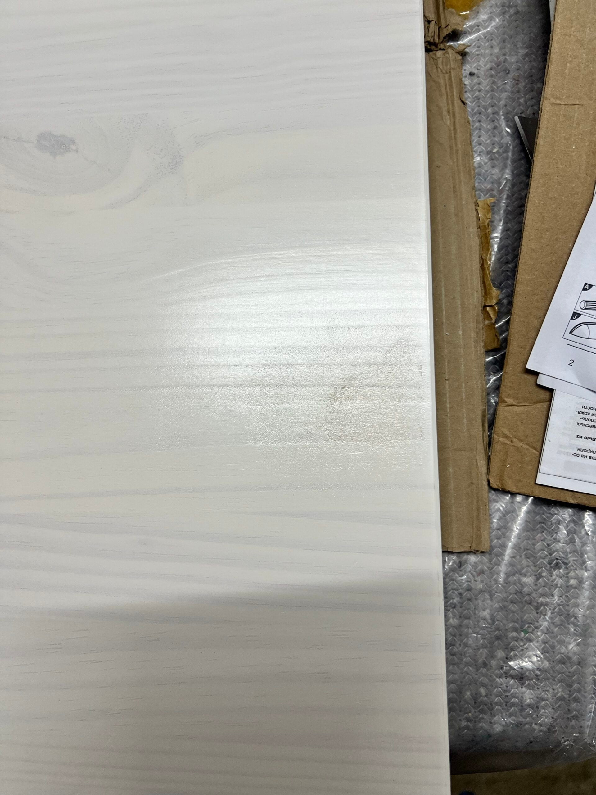 Masuta de cafea Tessin , lemn masiv , Alb , doua sertare , 110 cm latime Arboteca