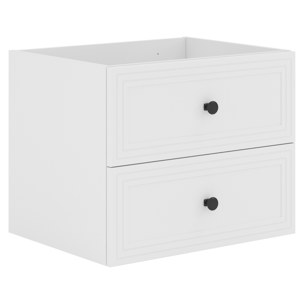 Dulăpior de pus sub chiuvetă VASTO 60, alb, 60x46x46 cm Kondela