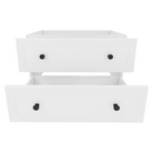 Dulăpior de pus sub chiuvetă VASTO 80, alb, 80x46x46 cm Kondela
