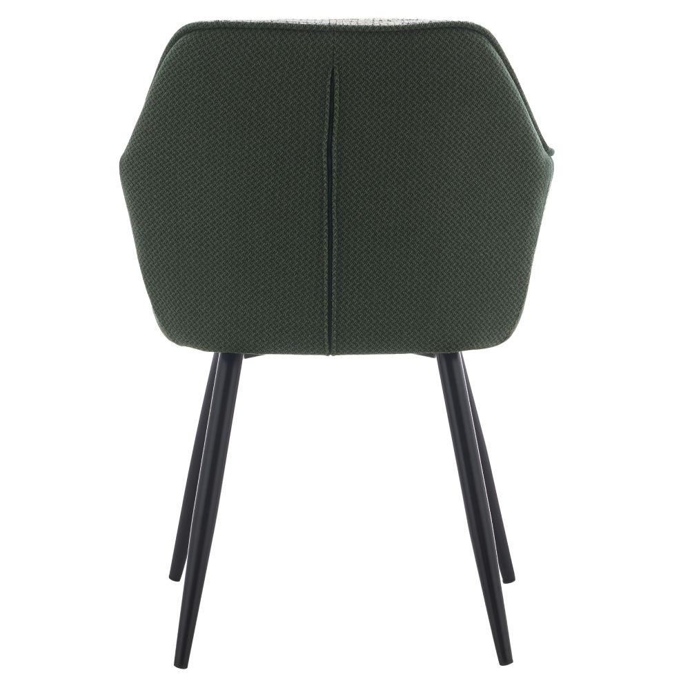 Fotoliu de design, verde/melir gri deschis/negru, 59x61x84 cm Kondela