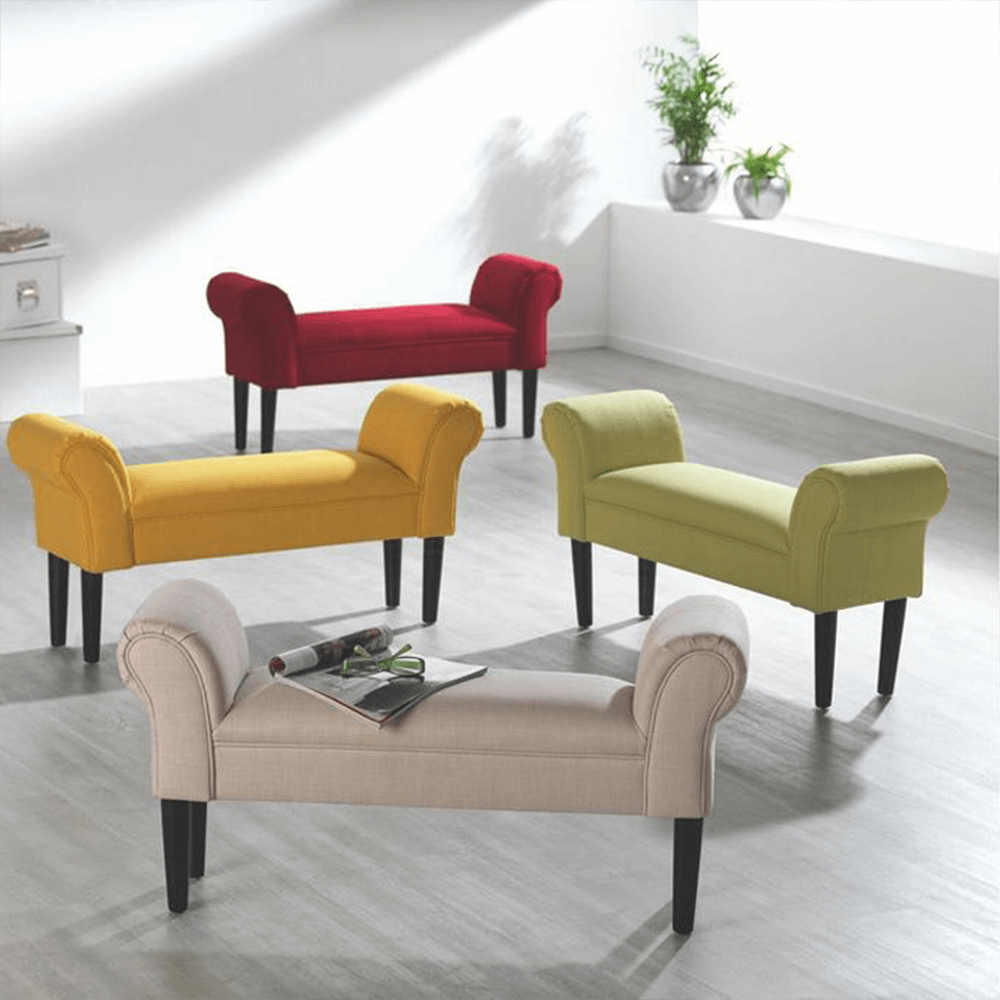 Bancă LINDOS, catifea Velvet, gri/negru, catifea Velvet/lemn, 100x30x56 cm Kondela