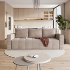 Canapea extensibilă VARESE, bej Taupe, 233x92x85 cm Kondela