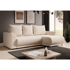 Set canapea universal VERONA, bej, 243x165x77 cm Kondela