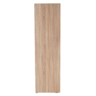 Dulap cu uși glisante LOW, stejar sonoma, cu oglindă, 180x215 cm Kondela