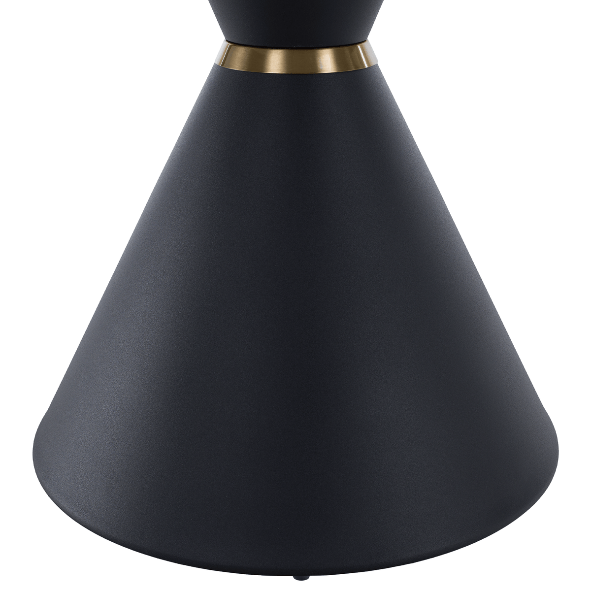 Măsuţe de cafea, set de 2 bucăţi, marmură/negru/auriu, metal, MABUZ NEW Kondela