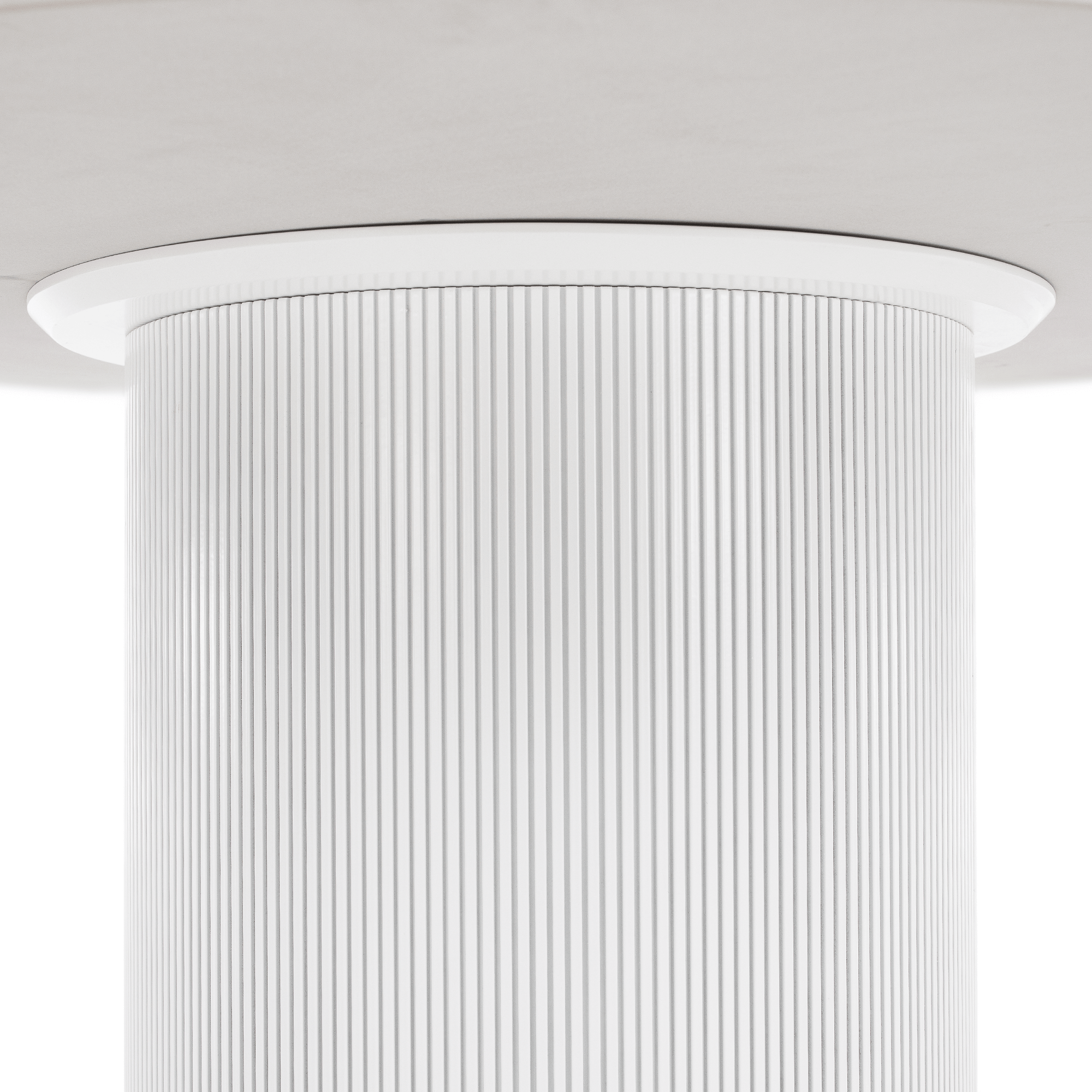 Masă de sufragerie MODICA TIP 1, marmură albă/MDF, diametru 120 cm Kondela