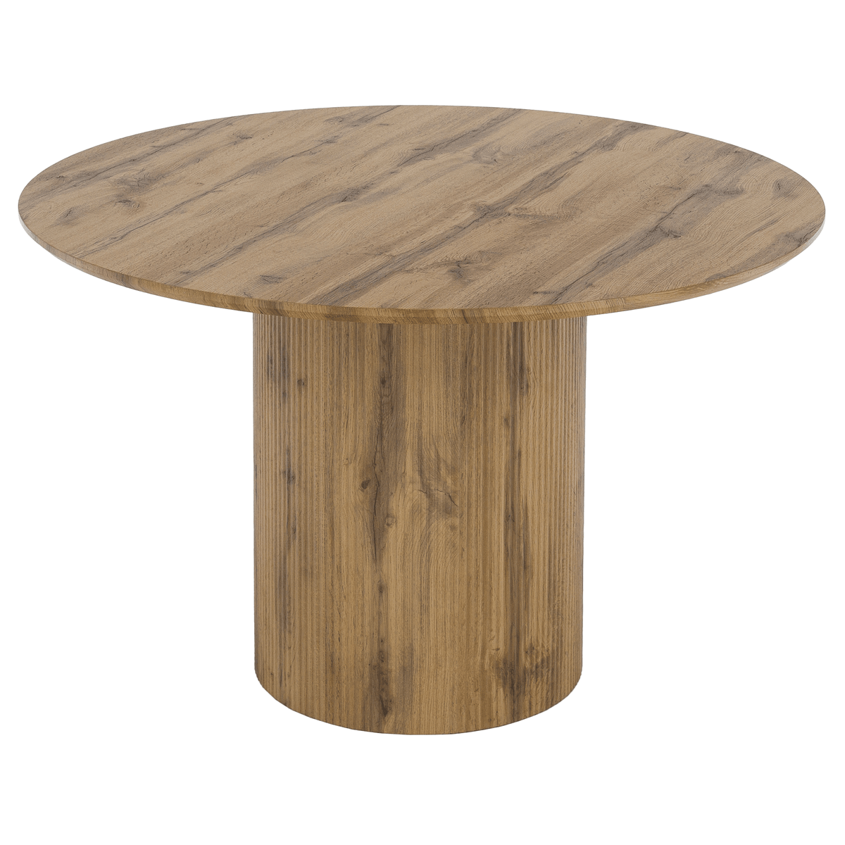Masă de sufragerie, stejar, diametru 120 cm, MAHIR TIP 2 Kondela