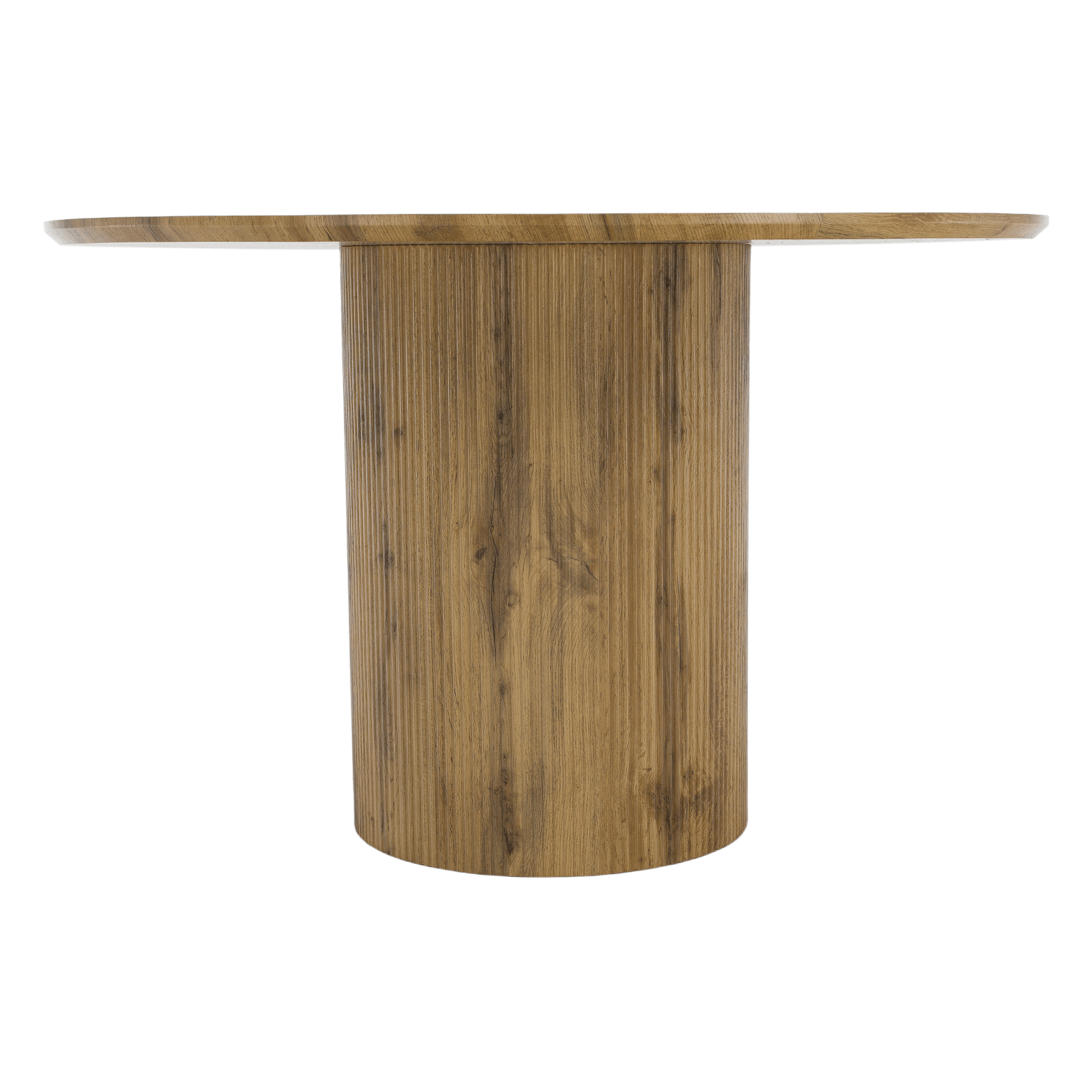 Masă de sufragerie MODICA TIP 2, stejar, diametru 120 cm Kondela