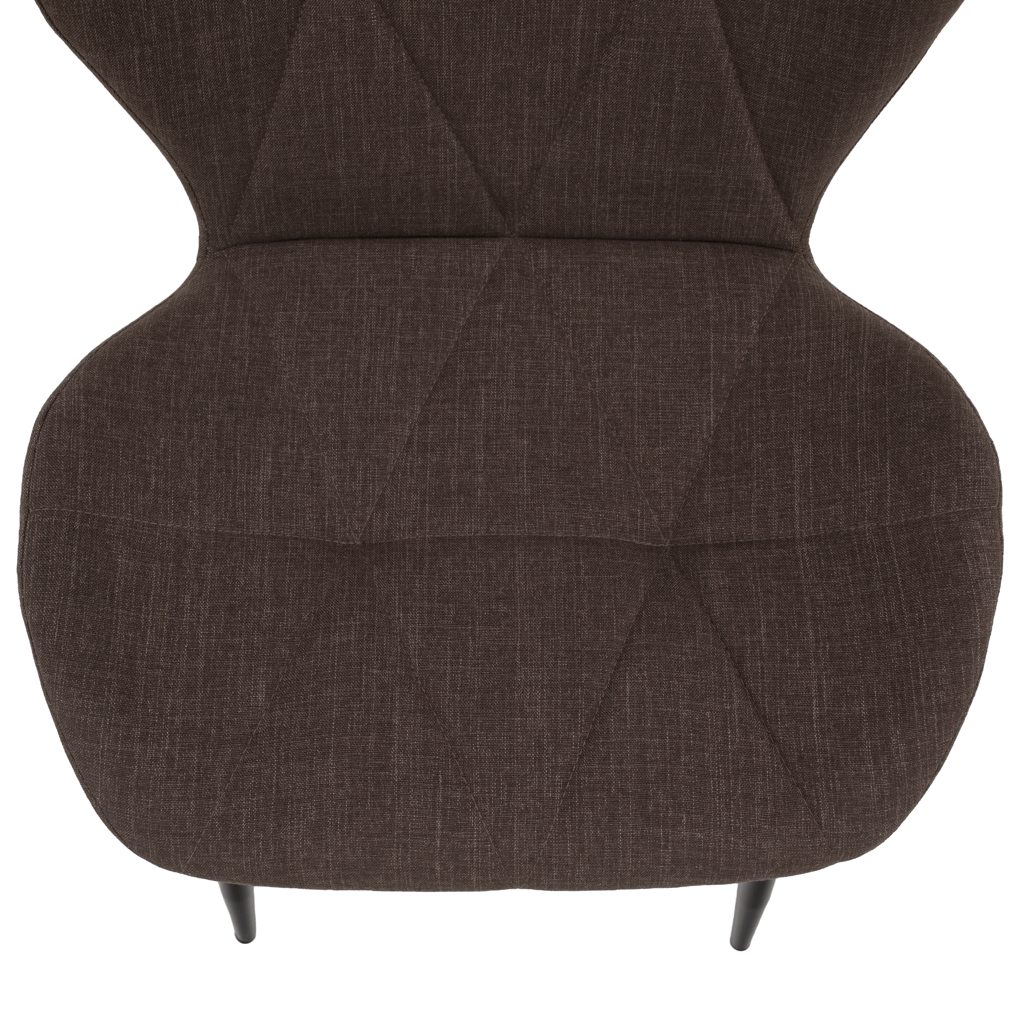 Scaun dining JACA TIP 2, maro/negru, 51x52.5x84 cm Kondela