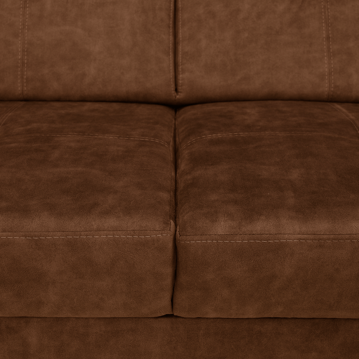 Set canapea BLOIS, maro, pe stânga, 264x210x79 cm Kondela