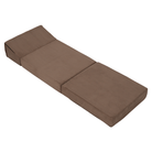 Saltea/fotoliu extensibil TERAMO, 2în1, gri deschis, 90x82x55 cm Kondela