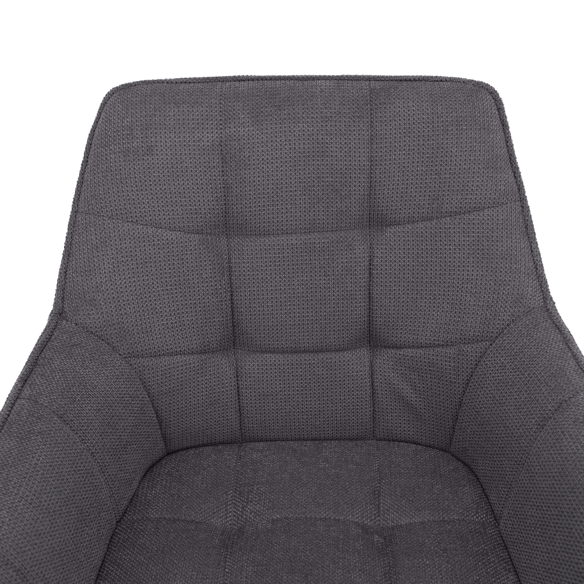 Scaun de design NOTO, gri/negru, 58.5x62x86 cm Kondela