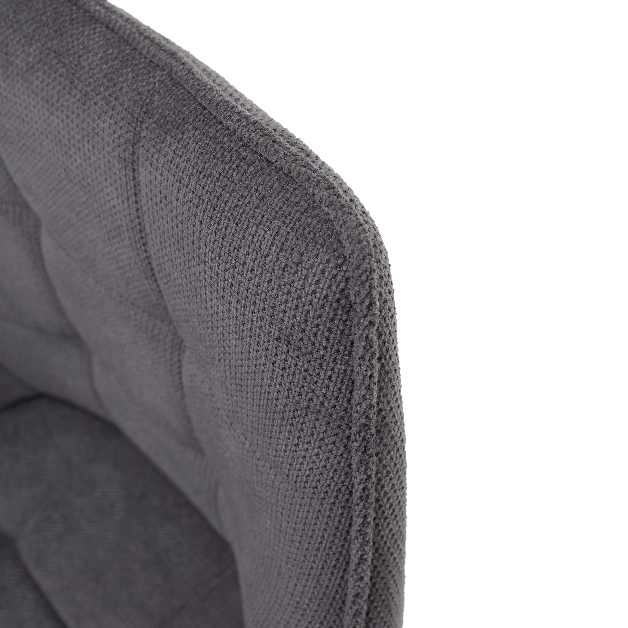 Scaun de design NOTO, gri/negru, 58.5x62x86 cm Kondela