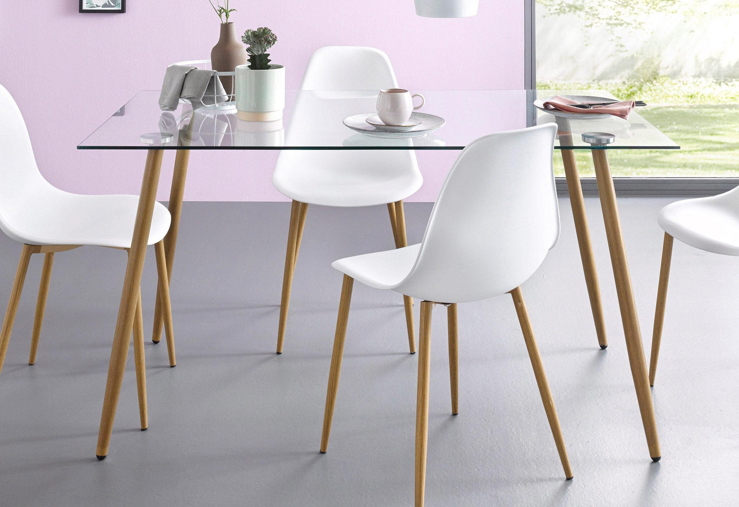 Masa cu blat de sticla Miller Arboteca