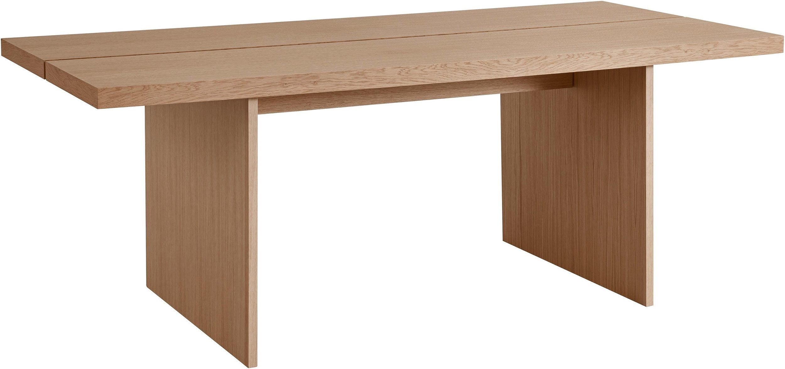 Masa Darja, furnir de stejar, 200 cm latime Arboteca