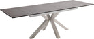 Masă extensibilă Nagano 160–240 cm, blat ceramic antracit Arboteca