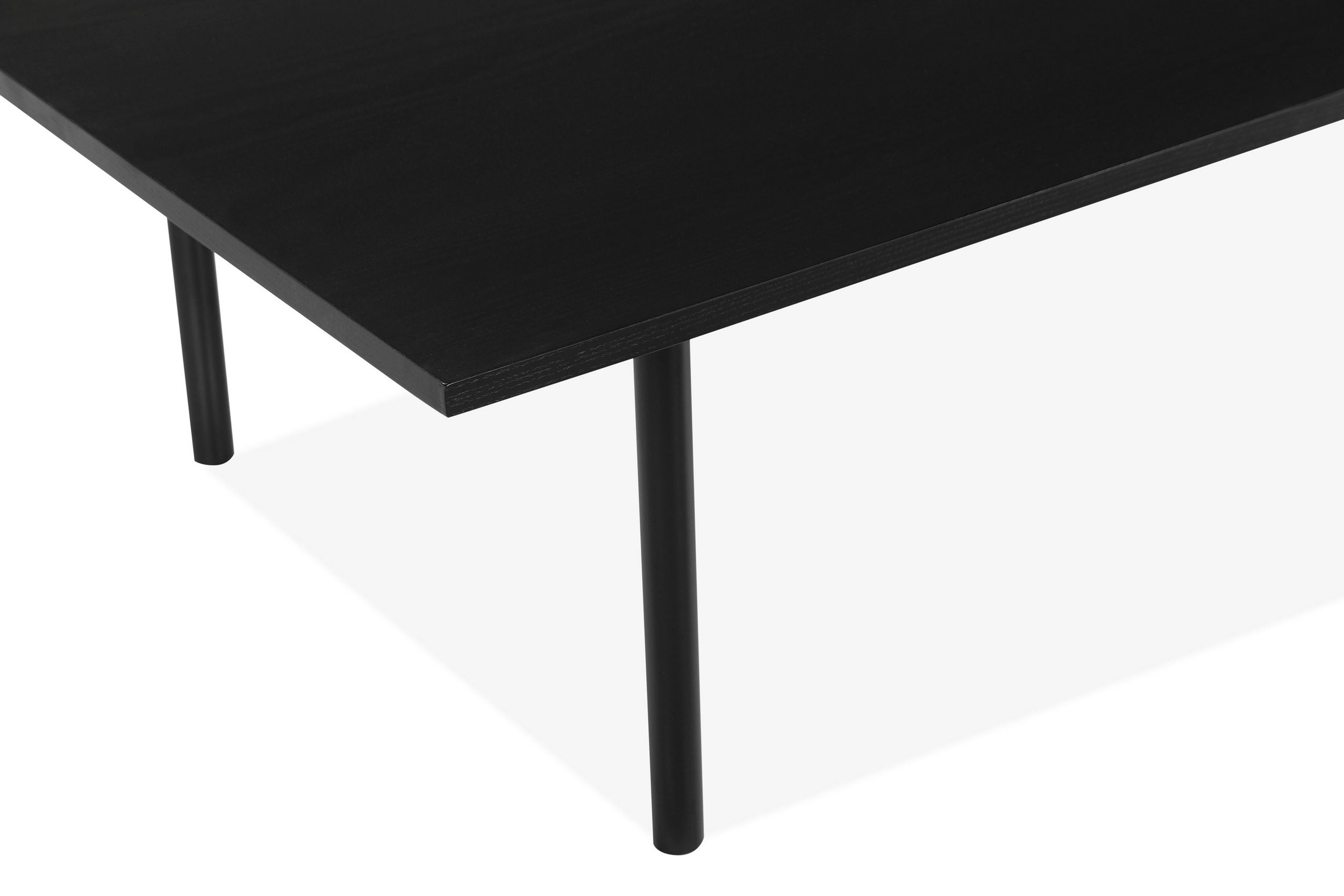 Masuta de cafea Anelisse, Negru, 140 cm latime Arboteca