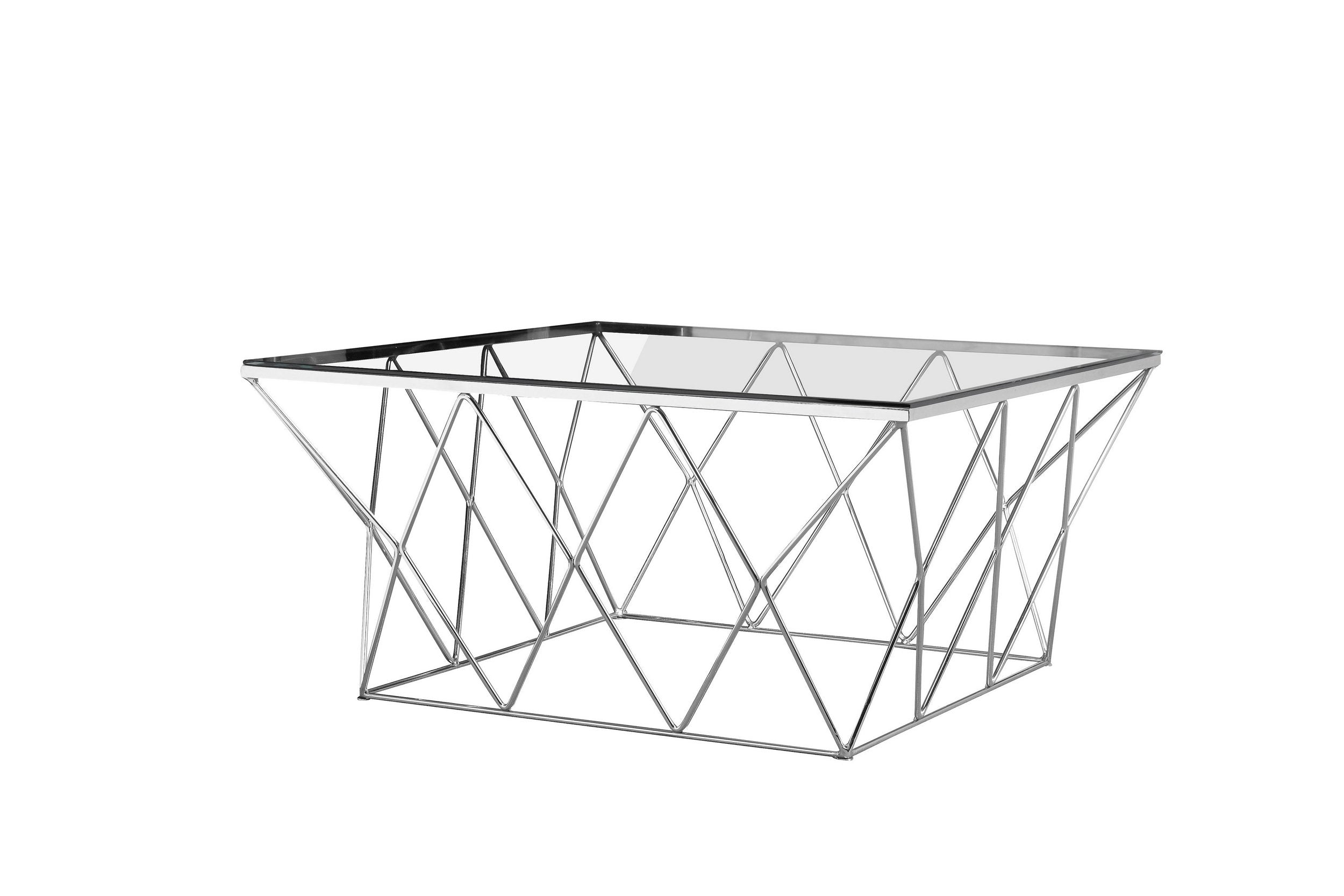 Masuta de cafea Caen, cadru Alama, 90 cm latime Arboteca