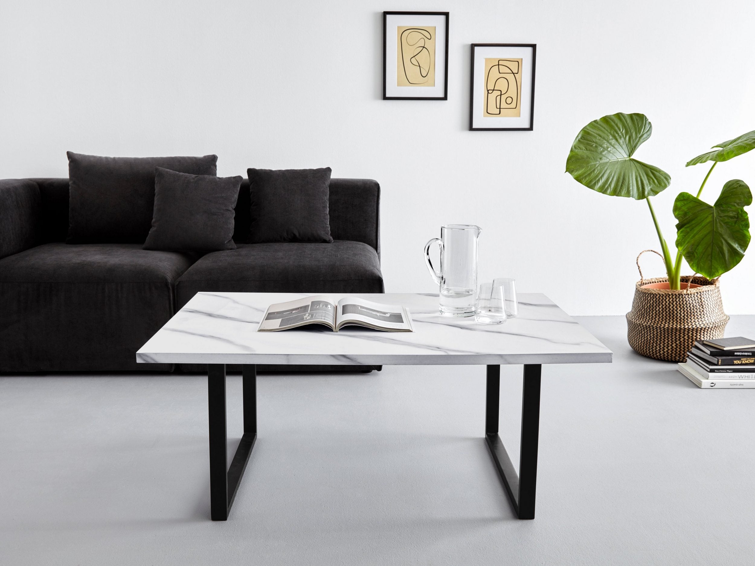 Masuta de cafea Madox, MDF, 110 cm Arboteca