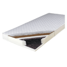 Saltea, dublă, cu arcuri, 80x200, KOKOS MEDIUM Kondela