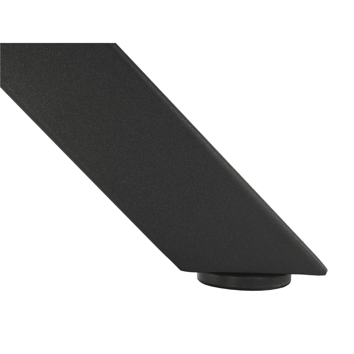 Masă de luat masa KRAPINA, gri carbon / negru, diametru 120 cm Kondela