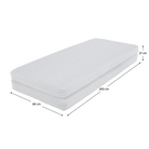 Saltea pliabilă cu două feţe, 80/80x200, MELK Kondela