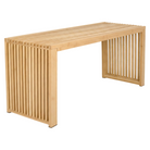 Bancă, bambus, 89.7x33x43.5 cm Kondela