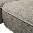 Set canapea NANTES, gri-bej Taupe, pe stânga, 273x204x71 cm Kondela