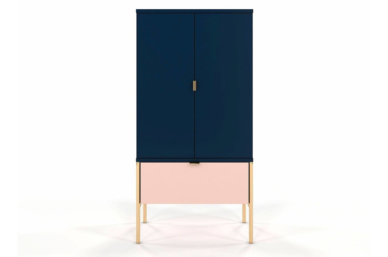 Comoda inalta Elegance, Navy blue Arboteca