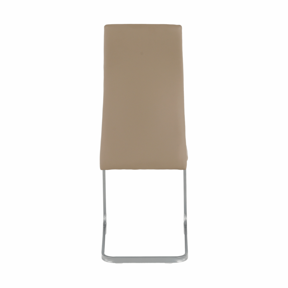 Scaun dining BELLAGIO, gri maro Taupe / gri, piele eco, 42x56x99 cm Kondela