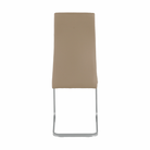 Scaun dining BELLAGIO, gri maro Taupe / gri, piele eco, 42x56x99 cm Kondela