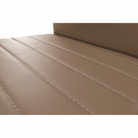 Scaun dining BELLAGIO, gri maro Taupe / gri, piele eco, 42x56x99 cm Kondela