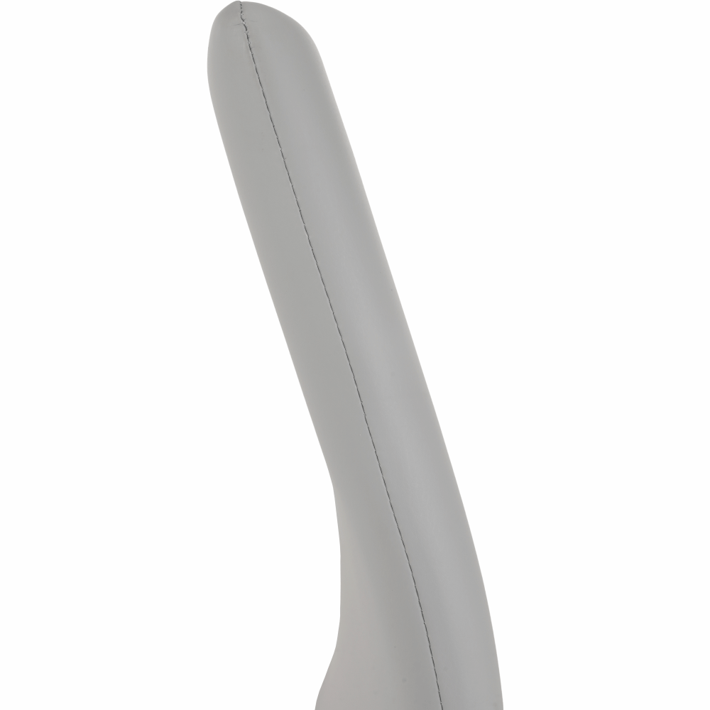 Scaun dining BELLAGIO, gri deschis / gri, piele eco, 42x56x99 cm Kondela