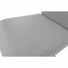 Scaun dining BELLAGIO, gri deschis / gri, piele eco, 42x56x99 cm Kondela