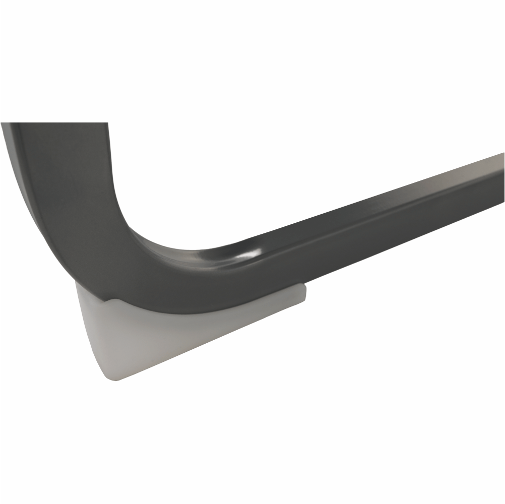 Scaun dining BELLAGIO, gri deschis / gri, piele eco, 42x56x99 cm Kondela