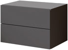 Set doua Noptiere Suspendate Cabo , Grafit , 42 cm latime Arboteca