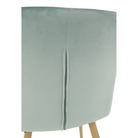 Scaun BUNOL, material mentă / fag, țesătură / metal, 56x63x82 cm Kondela