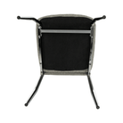 Scaun bucătărie CHIOS, material textil bej/crom, 42x52x97 cm Kondela
