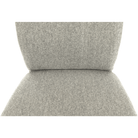 Scaun bucătărie CHIOS, material textil bej/crom, 42x52x97 cm Kondela