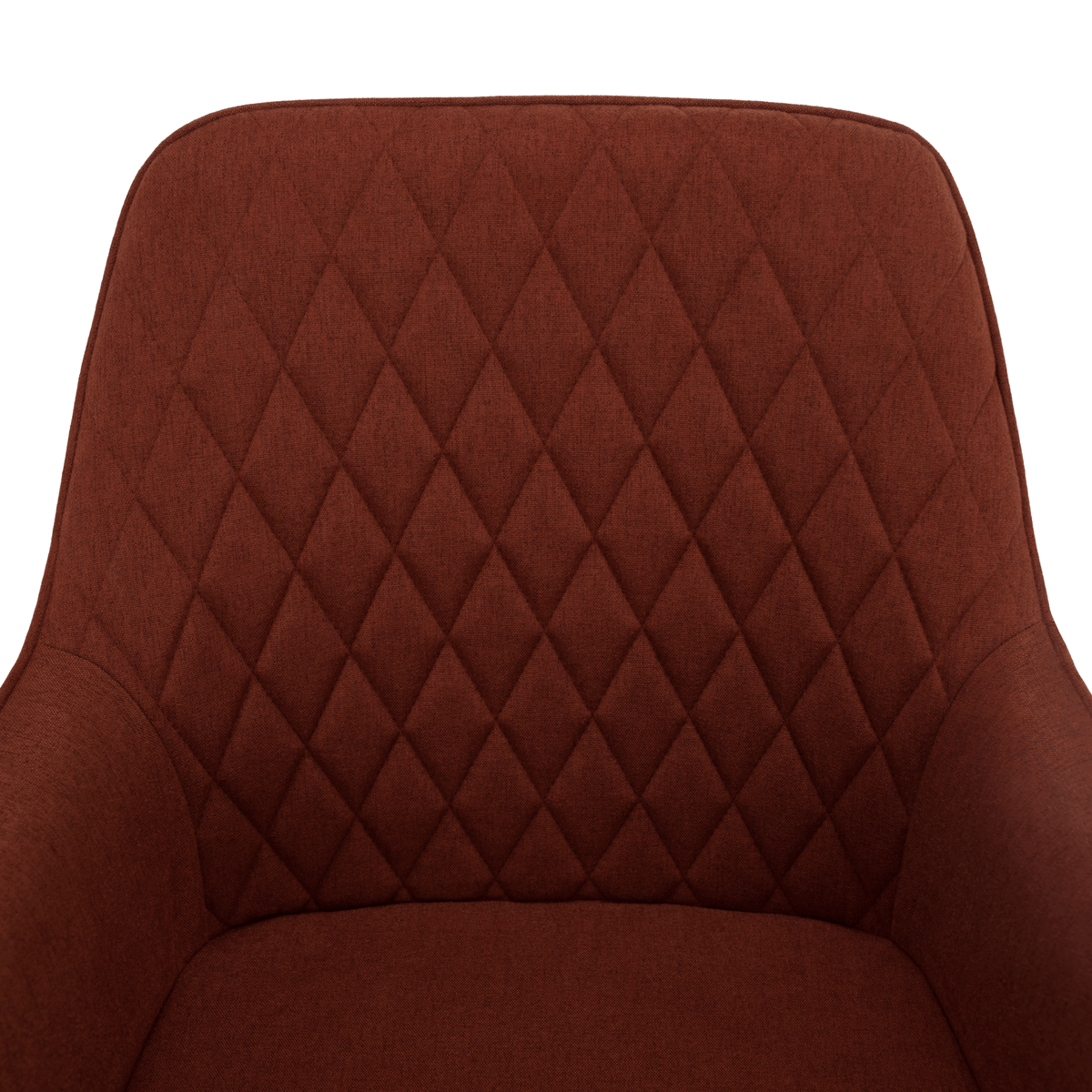 Scaun de design KOMOTINI, maro/negru, 55.5x58.5x83.5 cm Kondela