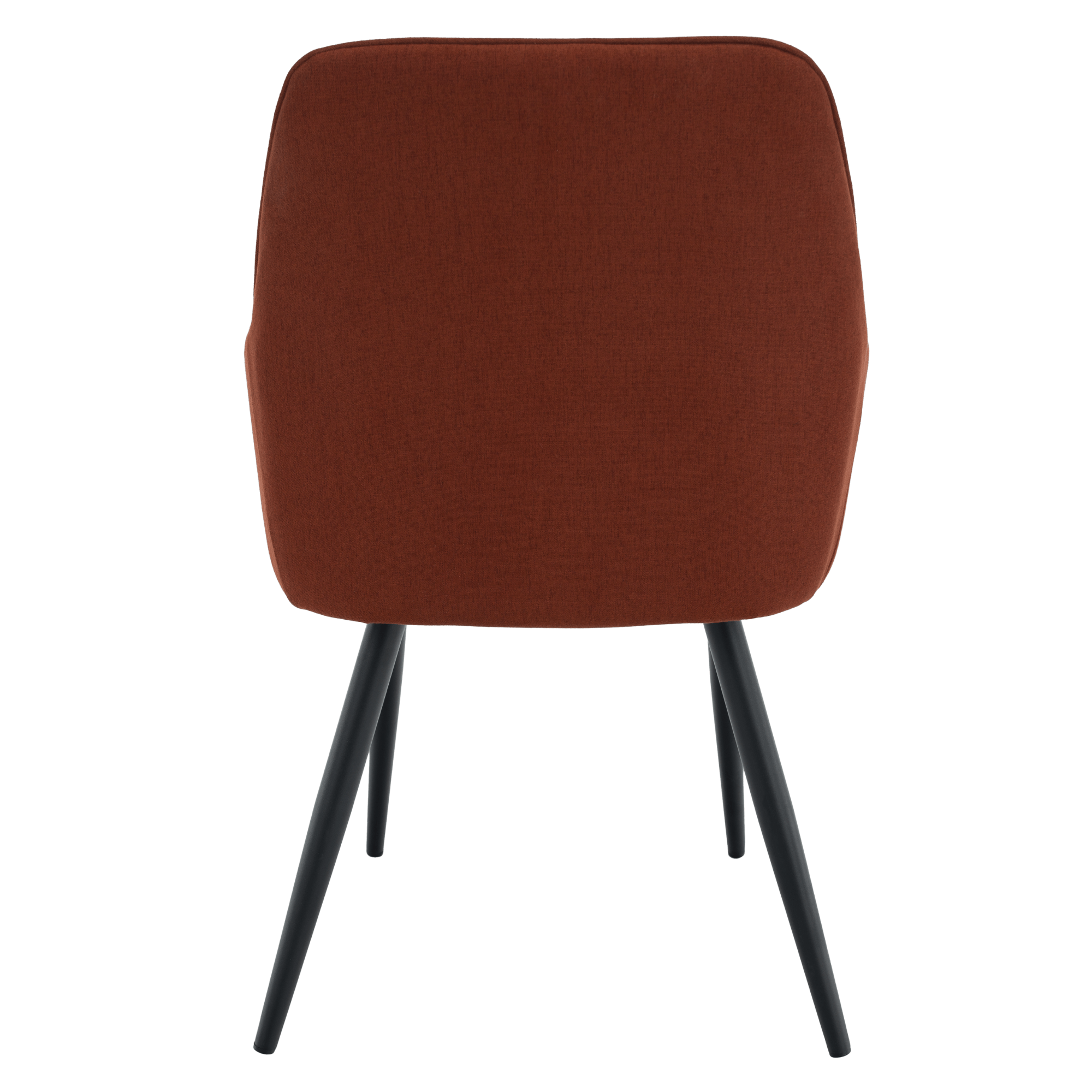 Scaun de design KOMOTINI, maro/negru, 55.5x58.5x83.5 cm Kondela