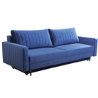 Canapea extensibilă NOVARA, albastră, 222x95x70 cm Kondela