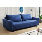 Canapea extensibilă NOVARA, albastră, 222x95x70 cm Kondela