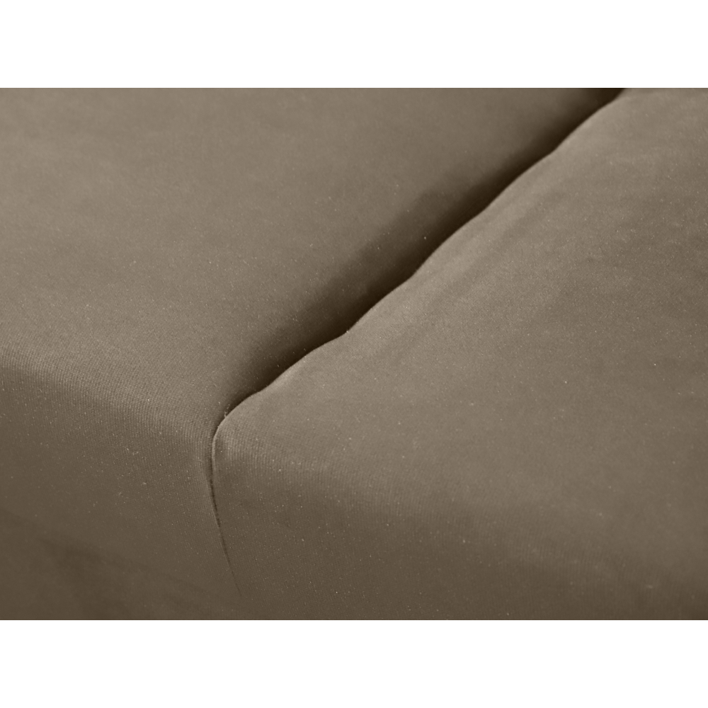 Canapea extensibilă NOVARA, gri-bej Taupe, 222x95x70 cm Kondela