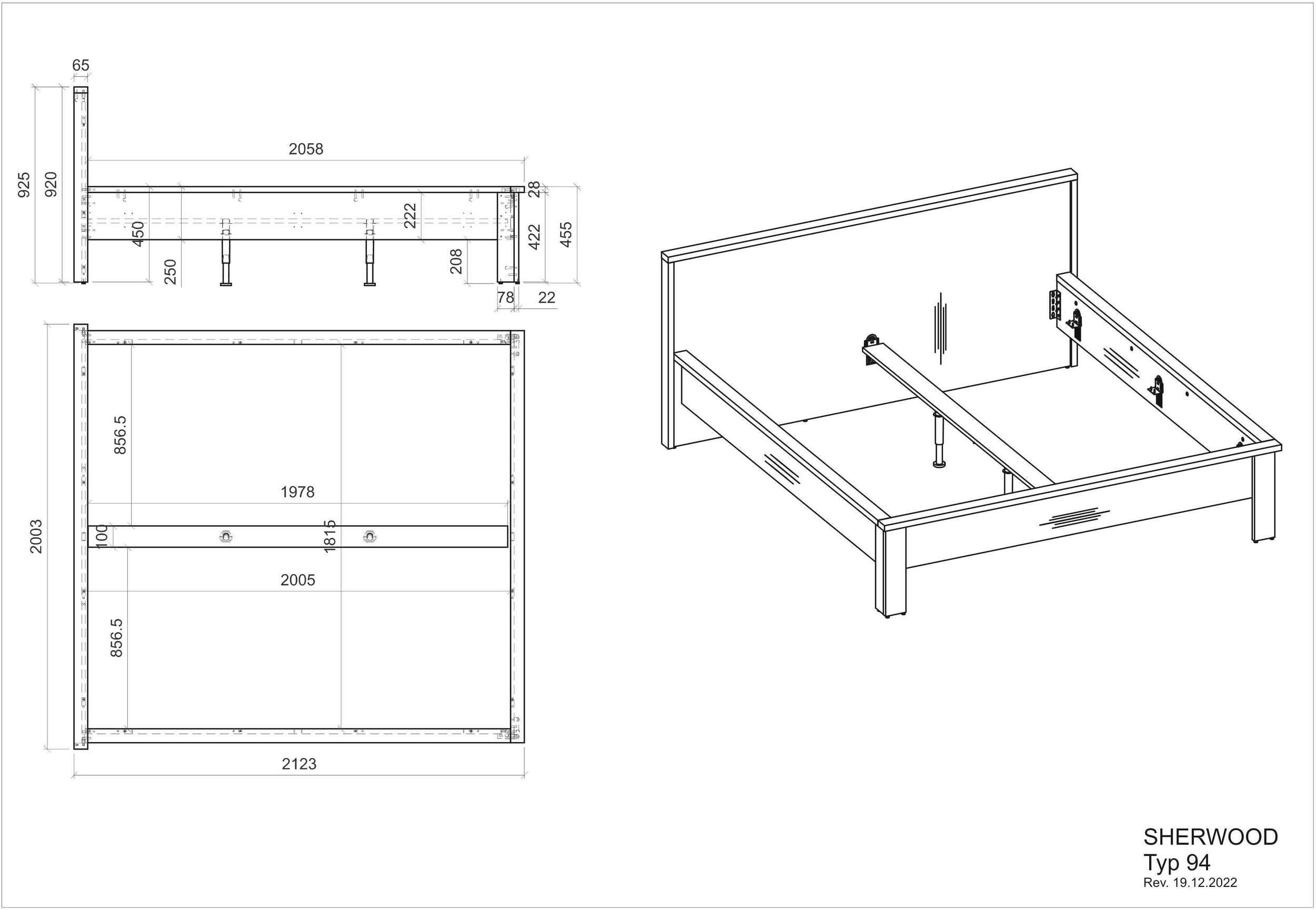 Pat 180 x 200 cm Sherwood Arboteca