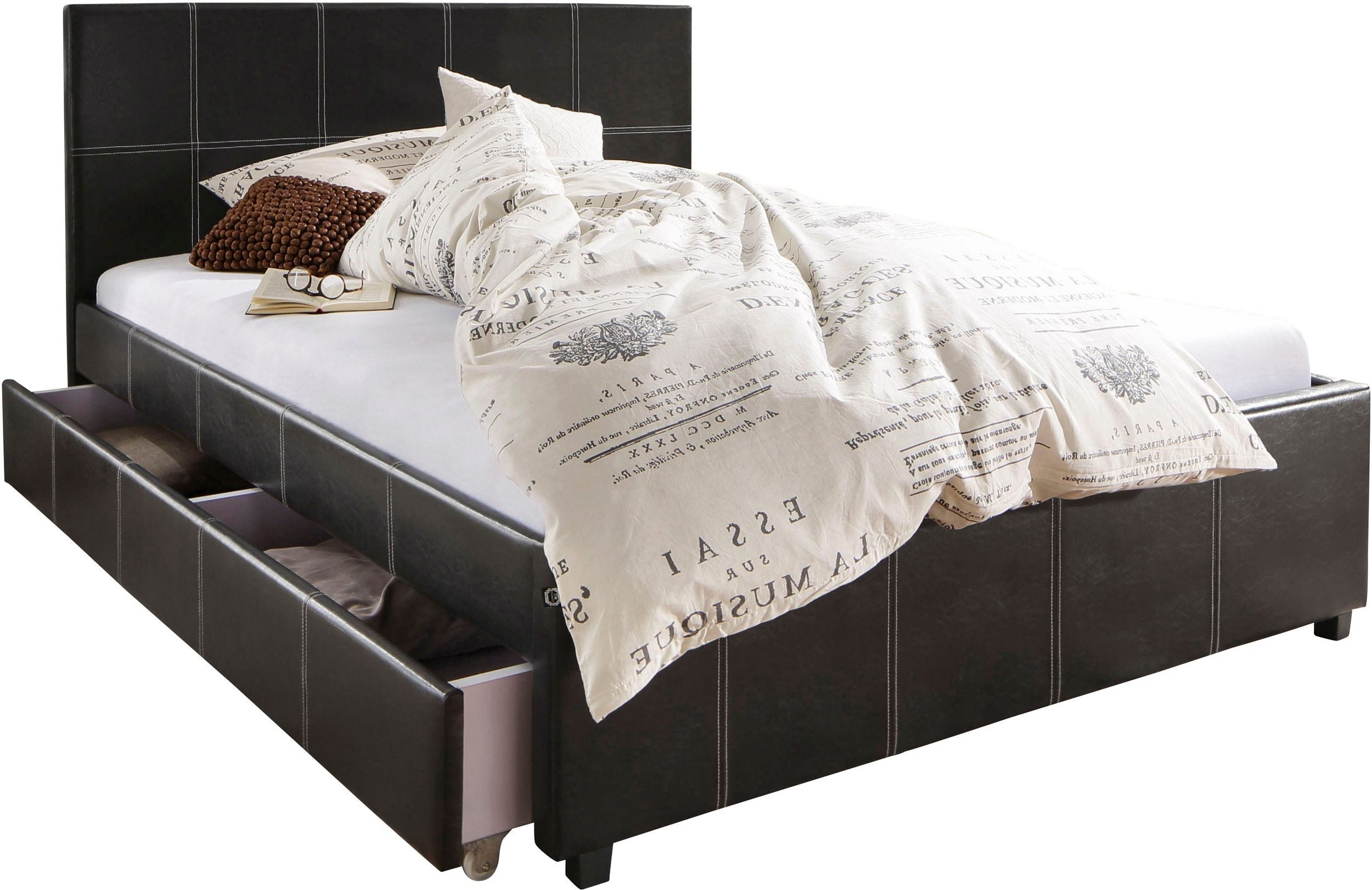 Pat tapitat Maja, 90 cm Arboteca