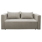 Canapea extensibilă IMOLA, bej gri Taupe, pe dreapta, 191x80x75 cm Kondela