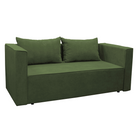 Canapea extensibilă IMOLA, verde, pe dreapta, 191x80x75 cm Kondela