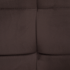 Scaun de design LECTOURE, gri-maronie Velvet/negru, 58.5x62x84.5 cm Kondela