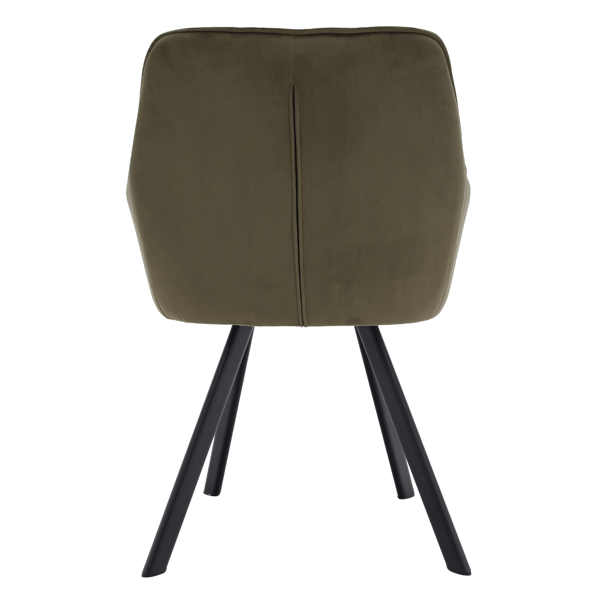 Scaun de design LECTOURE, Velvet verde/negru, țesătură Bluvel 77/metal, 58.5x62x84.5 cm Kondela